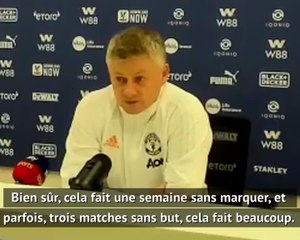 29e j. - Solskjaer : "Un peu inquiétant"