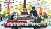 Entierran a tres de los siete fallecidos en El Alto