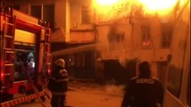 KAHRAMANMARAŞ - Ev yangınında yaşlı çift yaralandı