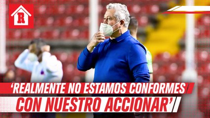 Vucetich tras empatar vs Gallos: "Realmente no estamos conformes con el accionar"