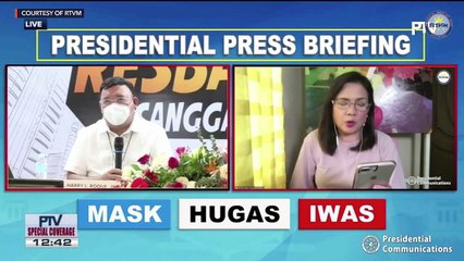 Harry Roque virtual press briefing in Cebu | Thursday, March 4