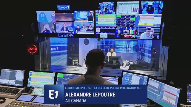 Le Canada, l'Angleterre et l'Espagne font la Une de la presse internationale