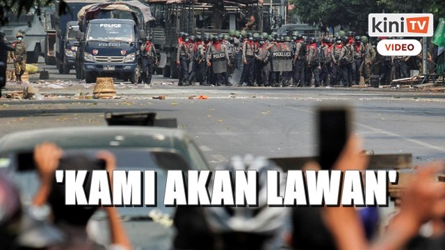 'Kami akan lawan' - Aktivis Myanmar janji lebih banyak tunjuk perasaan