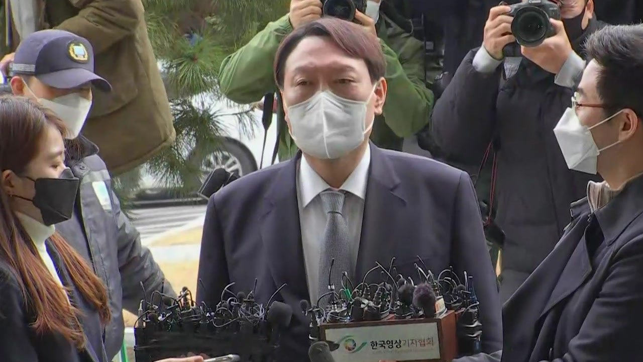 "부패완판" 윤석열 입장 발표...결국 사의 표명 / YTN