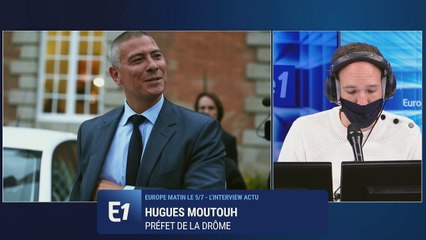 Coronavirus : "Je suis préoccupé, mais pas inquiet ni alarmé", explique Hugues Moutouh, préfet de la Drôme