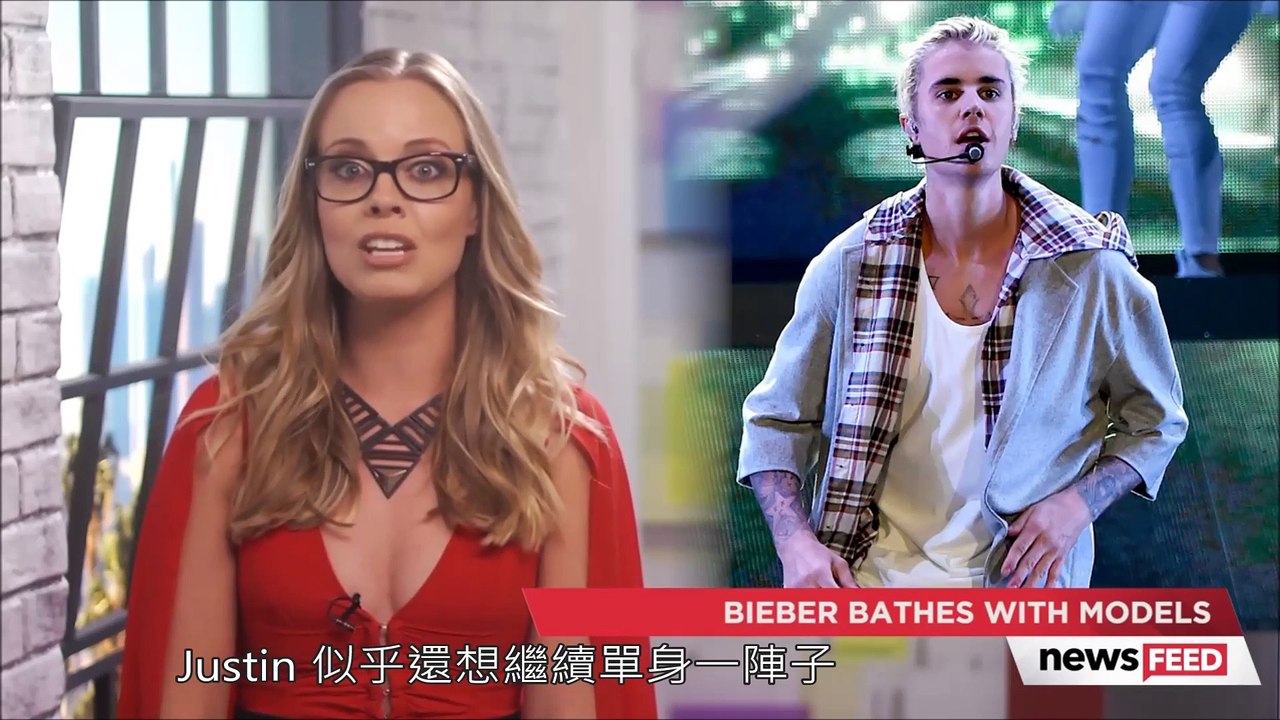 【字幕】Justin Bieber Bathes With Models In Hawaii  2016.08