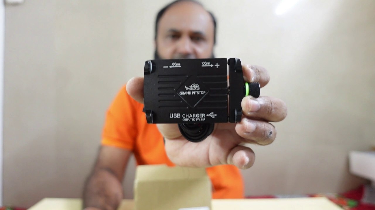 GrandPitstop | GrandPitstop Claw Grip Mobile Holder Mount with Charger | GrandPitstop Mobile Holder|