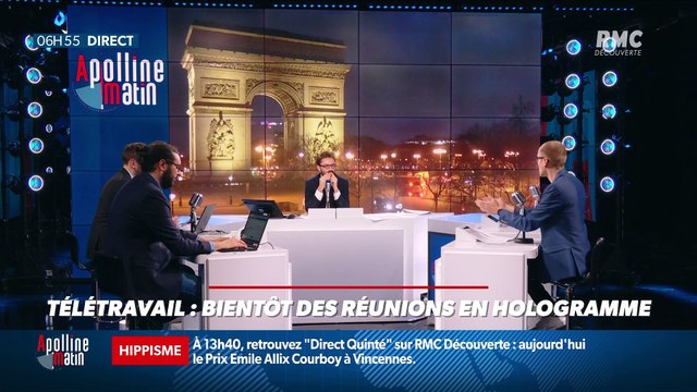 La chronique d'Anthony Morel : Télétravail, bientôt des réunions en hologramme - 04/03