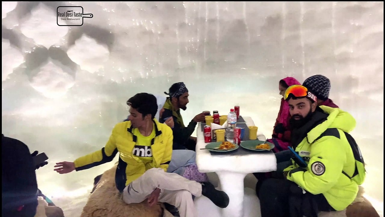 Asia's First ICE Cafe  India's First ICE Cafe  IGLOO Cafe Gulmarg  Gulmarg Kashmir