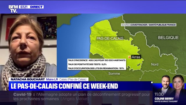 Natacha Bouchard, maire LR de Calais sur le confinement le week-end: Nous allons assumer sans réjouissance pour protéger nos concitoyens