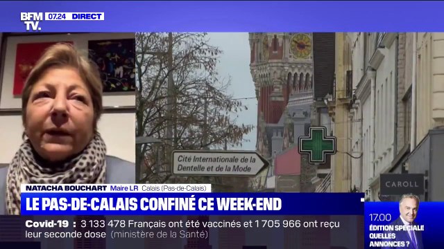 Pour Natacha Bouchart, maire de Calais, le refus de certains soignants de se faire vacciner est complètement inacceptable