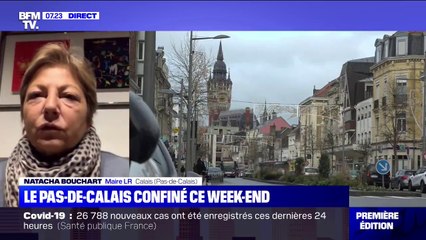 Natacha Bouchart, maire LR de Calais: "Nous avons deux mois de retard" sur la vaccination