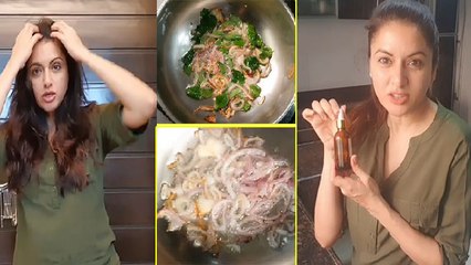 Bhagyashree के Homemade Hair Oil का जबरदस्त नुस्खा, झड़ते बालों से मिलेगा छुटकारा | Boldsky