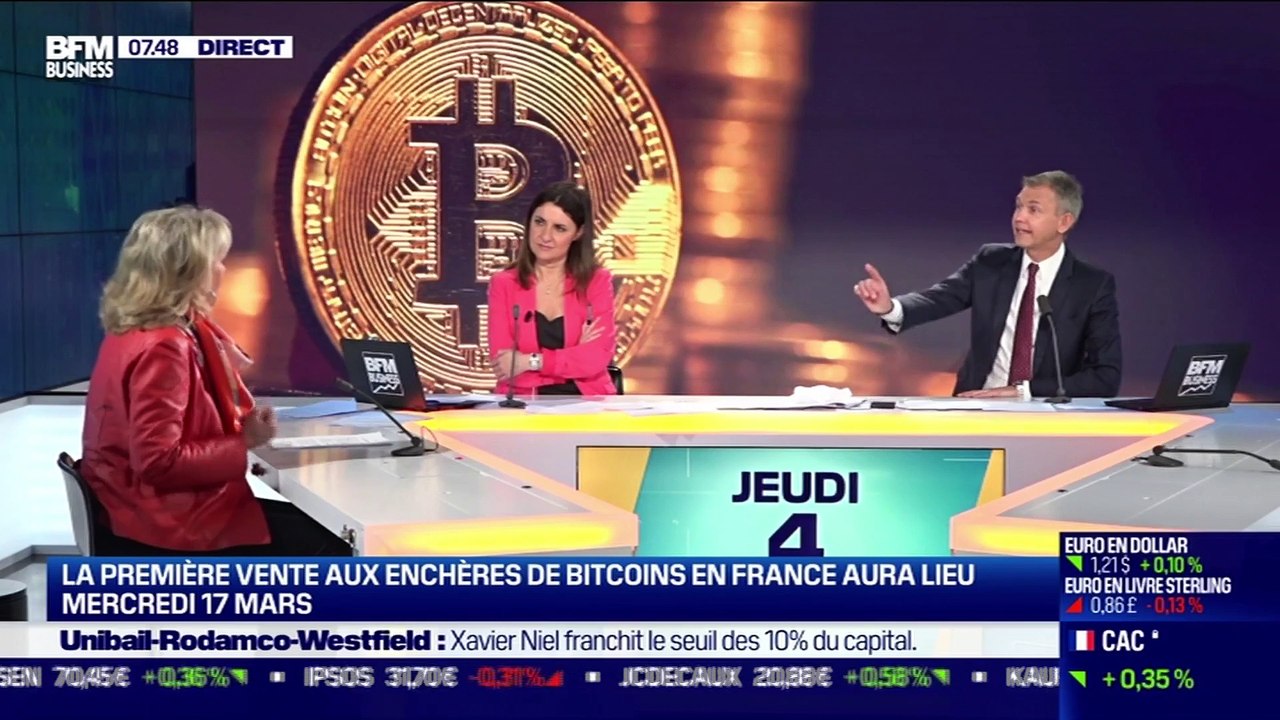 Ghislaine Kapandji (Commissaire-priseur) : La première vente aux enchères de Bitcoins en France - 04/03