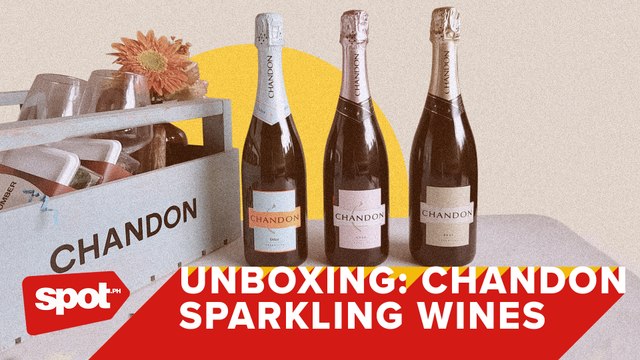 Unboxing Chandon Sparkling Wines