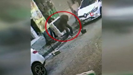 Klimanın çalındığını fark etmedi, hırsıza böyle yardım etti