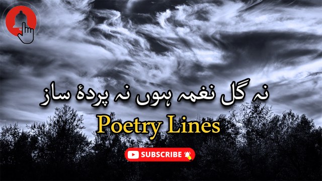 Na Gul E Naghma Hun Na Parda E Saz | Sad Poetry Lines | Poetry Junction