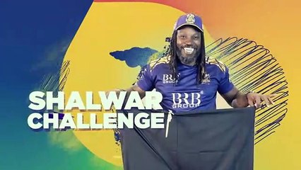 PSL 6 Shalwar Challenge |Chris Gayle