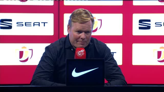 Koeman: Lo hemos merecido, hemos sido mejor equipo en los dos partidos