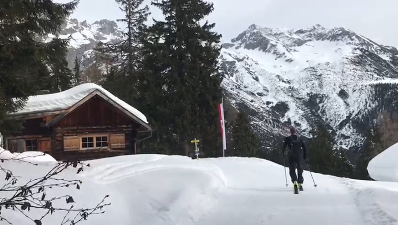 Skitour auf das Dawin Gratl