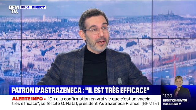 Olivier Nataf, président d'AstraZeneca France: Depuis que les généralistes peuvent vacciner, la vaccination a doublé