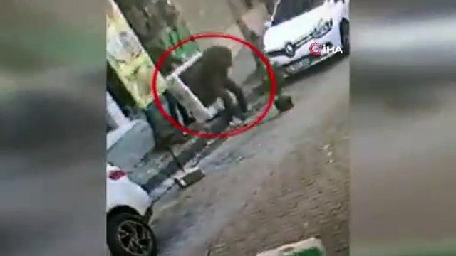 Farkında olmadan hırsıza yardım etti