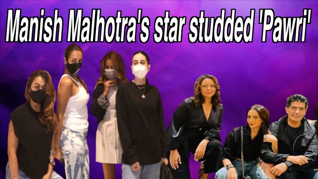 Karan Johar, Malaika Arora,Karisma Kapoor attend Manish Malhotra's party