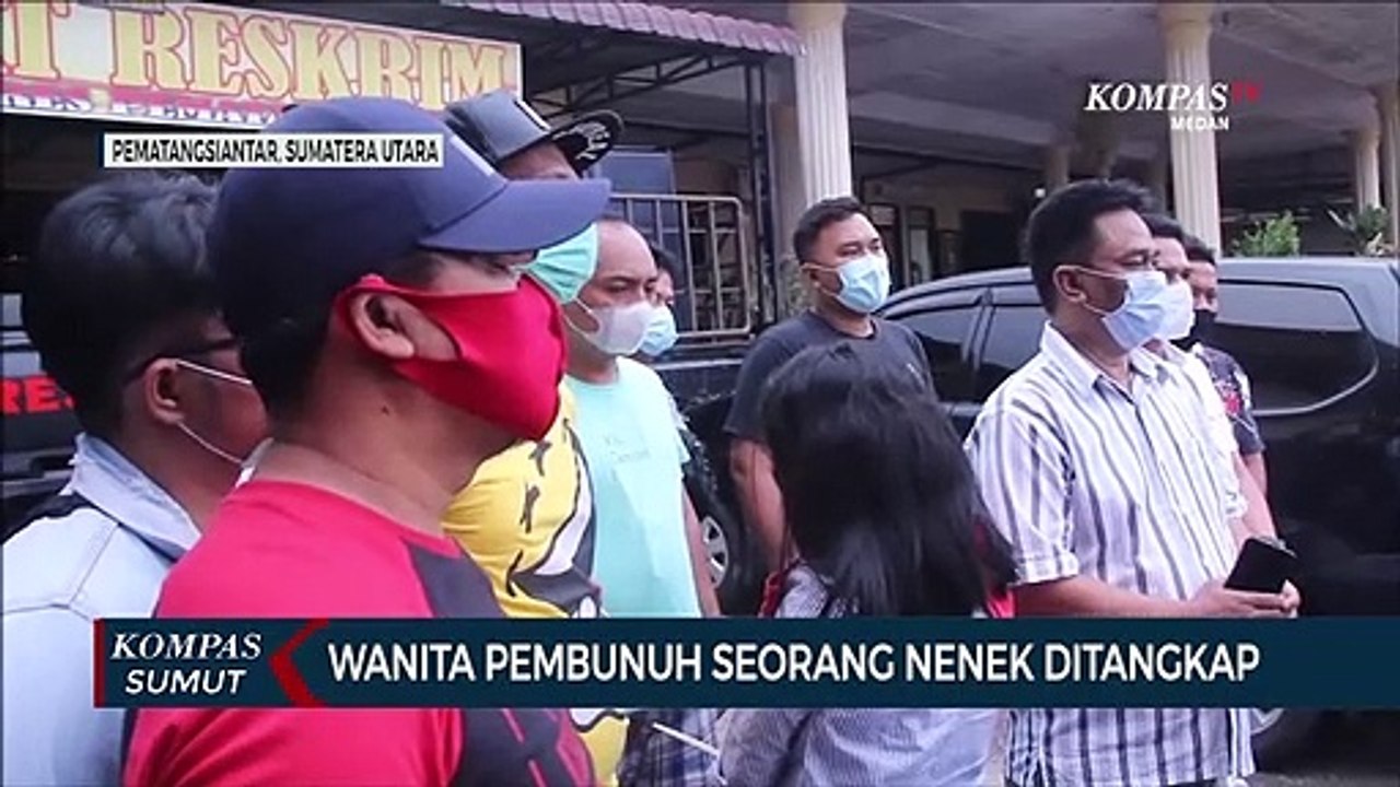 Wanita Pembunuh Seorang Nenek di Pematangsiantar Ditangkap