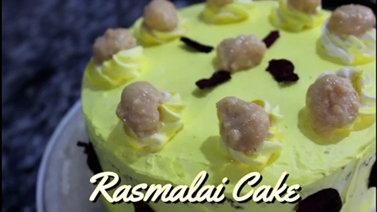Rasmalai Cake Recipe | Valentine's Day Special | How To Make Rasmalai Cake Bengali
