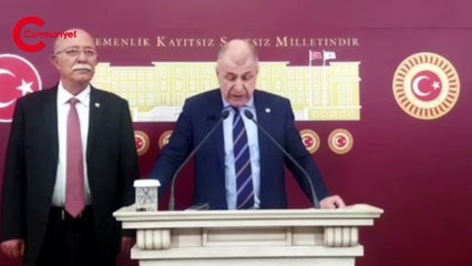 Ümit Özdağ İYİ Parti'den istifa ettiğini açıkladı