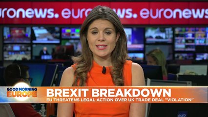 EU will go to court over UK's 'unilateral action' on Northern Ireland Protocol