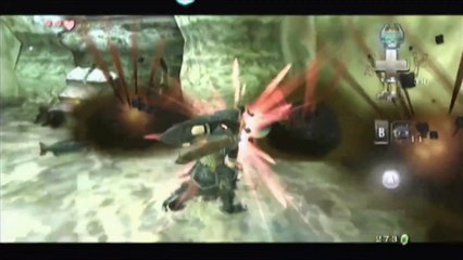 ゼルダの伝説トワイライトプリンセス　湖底の神殿中ボス＆クローショットを手に入れる