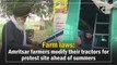 Farm laws: Amritsar farmers modify their tractors for protest site ahead of summer