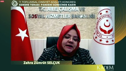 ANKARA - Zümrüt Selçuk: 'Bakanlık olarak kadın haklarının geliştirilmesi ve kadına karşı ayrımcılığın ortadan kaldırılması için hukuki altyapımızı güçlendirdik'
