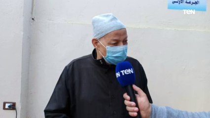 لقاء مع الحاج صالح محمد مصطفي أول متلقي للقاح كورونا بالمنوفية