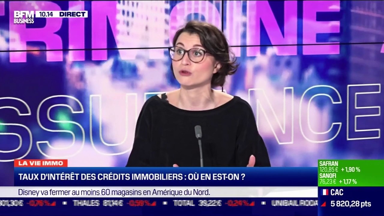 Marie Coeurderoy: Taux d'intérêt des crédits immobiliers, où en est-on ? - 04/03