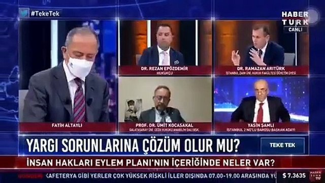 Hukukçu Ramazan Arıtürk'ün canlı yayında Yanlış anlamasınlar ama... diye başladığı sözler tepki çekti