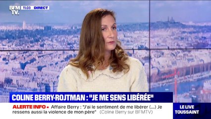 Coline Berry-Rotjman: "Je ne médiatise pas l'affaire, je la subis"