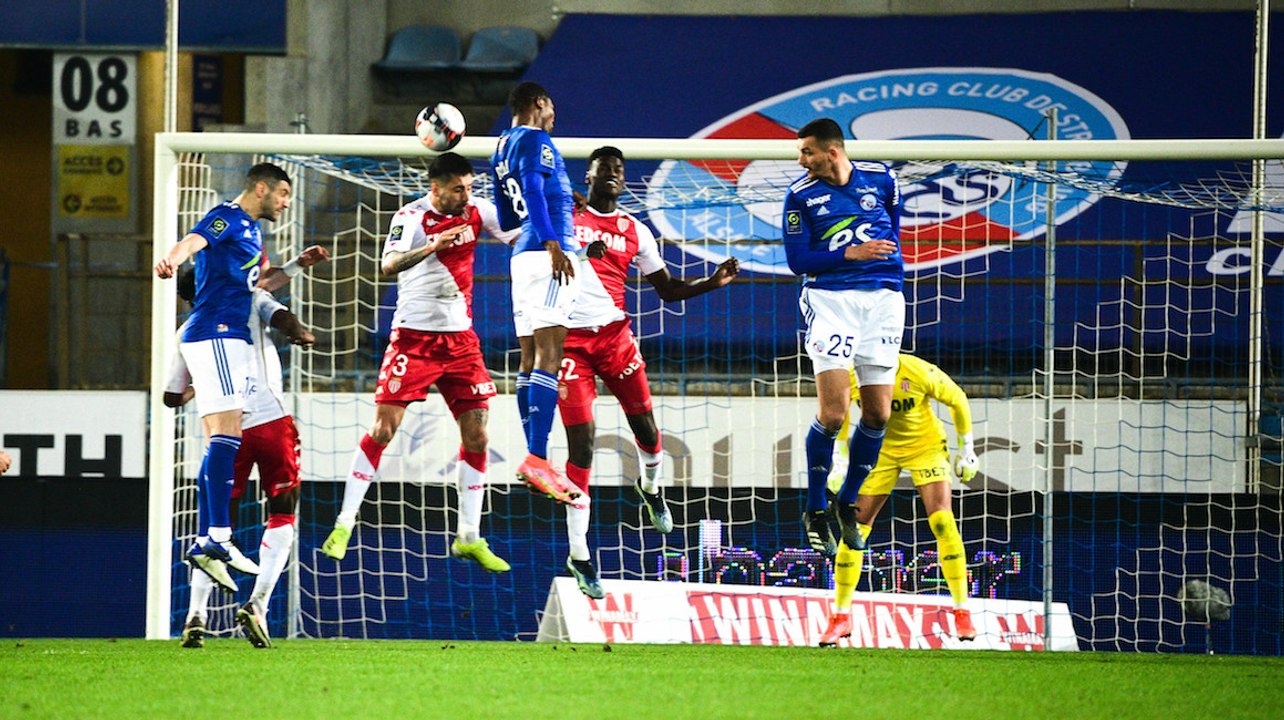 Highlights : RC Strasbourg 1-0 AS Monaco