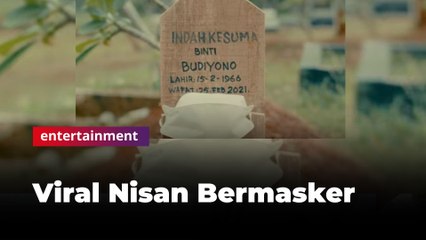 Viral Nisan Dipakaikan Masker, Ternyata Potongan dari Film Pendek