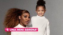 Serena Williams e sua figlia Olympia per Stuart Weitzman