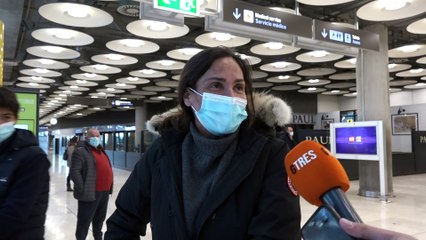 Ines Satre, feliz ante su nueva vida en Madrid