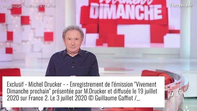 Michel Drucker bientôt de retour à la télé : coulisses de son come-back et angoisse
