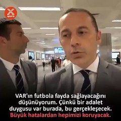 Cüneyt Çakır: "Hakemler, VAR ile özgüven kazandı"