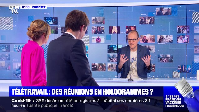 Télétravail : bientôt des réunions en hologrammes - 04/03