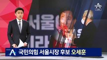 국민의힘 서울시장 후보 오세훈 인터뷰…단일화 규칙은?