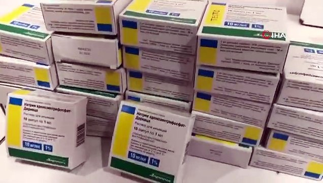 Sarp Sınır Kapısı'nda 95 bin lira değerinde kaçak ilaç ele geçirildi