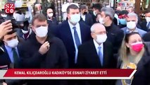 Kemal Kılıçdaroğlu Kadıköy'de esnafı ziyaret etti