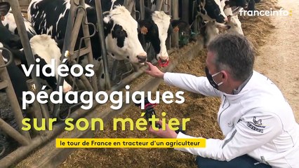 "Nous paysans" : un cultivateur du Pas-de-Calais raconte son tour de France en tracteur sur YouTube