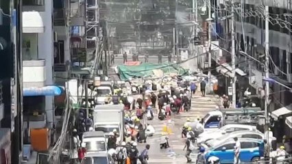 Jornada de luto y protestas en Birmania tras la muerte de 38 manifestantes.